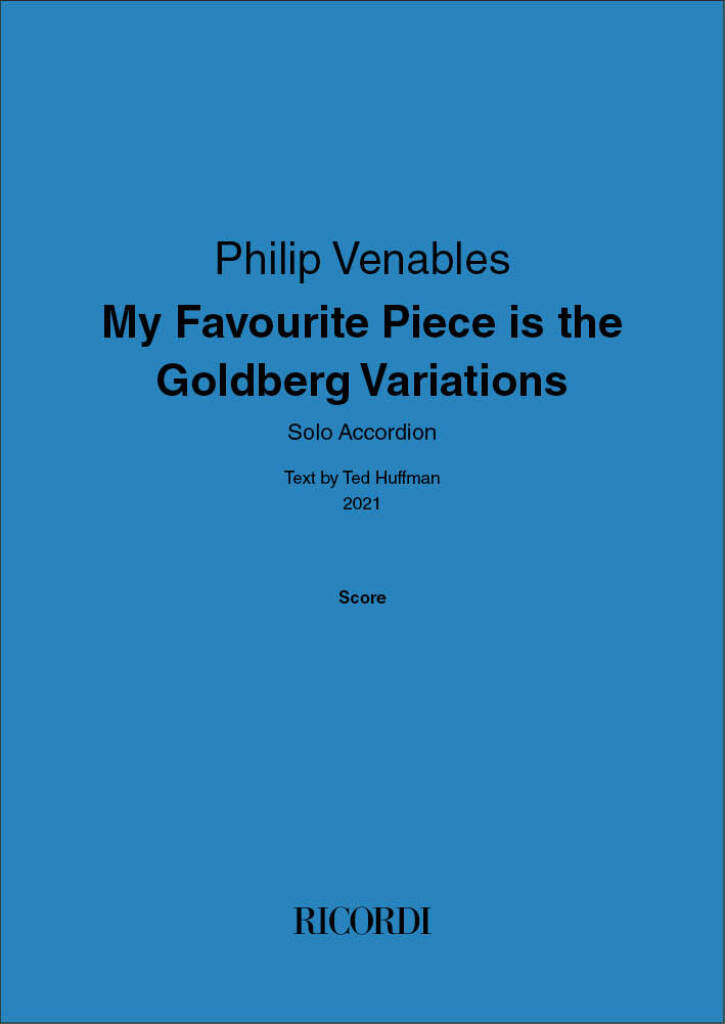 My Favourite Piece is the Goldberg Variations